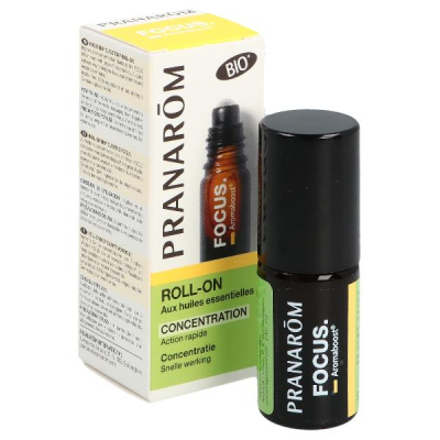 PRANAROM Aromaboost Roll-on Focus Organic 5 ml