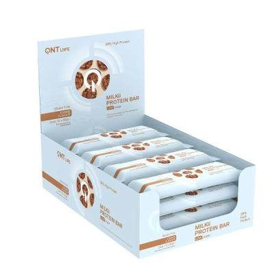 QNT Protein Milkii 28% Low Sugar Cookie 12 x 60 g