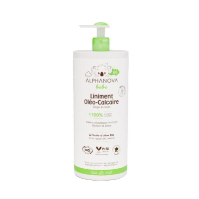 ALPHANOVA BB Liniment Oleo Limestone Organic Fl 900 ml ALPHANOVA BB Liniment Oleo Limestone Organic Fl 900 ml