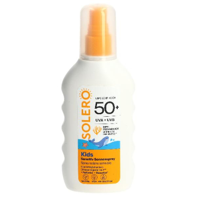 Solero Kids Sensitive Sun Spray SPF50+ 200 ml