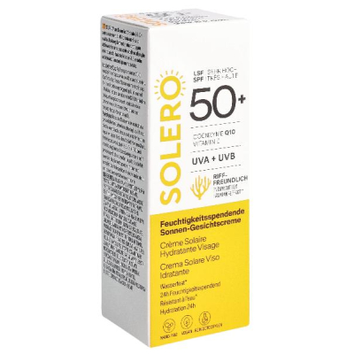 Solero Sun Face Cream Feichtigk SPF50+ 50 ml