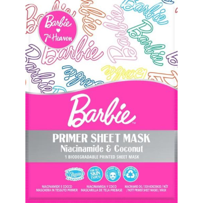 7. nebeska listova maska ​​Barbie Primer