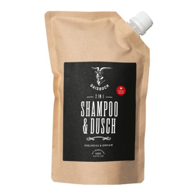 Gaisbock Shampoo & Dusch Refill-Bag 500 mL