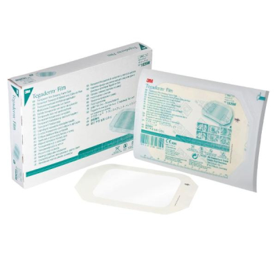 Película 3M de Tegaderm Film Cerecho transparente 10x12cm 50 piezas