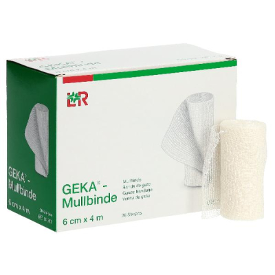Geka Cotton Lundage 6cmx4m 20 pcs