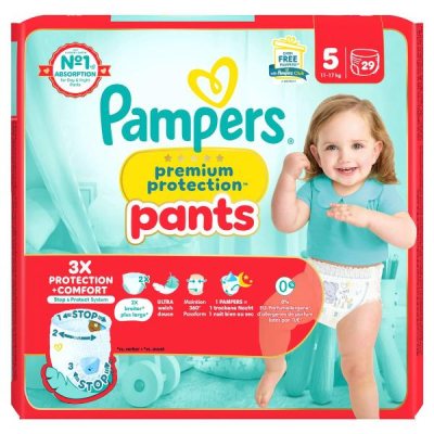 Pampers Prem Prem Pan GR5 11-17kg Jun Spar 29 STK