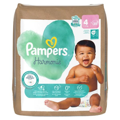 Pampers Harmonie GR4 9-14kg Paket Tunggal (S) 22 STK