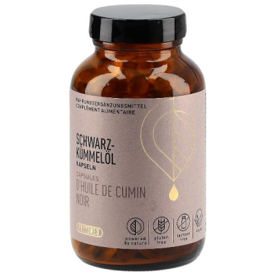 PHYTOMED Black Seed Oil Caps Glass 200 pcs PHYTOMED Black Seed Oil Caps Glass 200 pcs