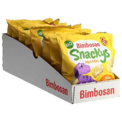 பிம்போசன் ஆர்கானிக் சிற்றுண்டி சீஸ் 8 x 20 கிராம்