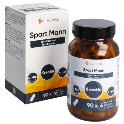 Livsane Sport Man Caps Glass 90 PCS