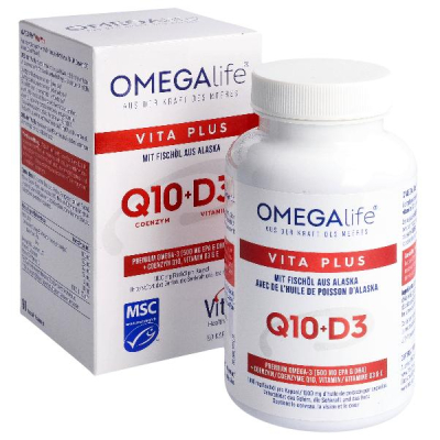 OMEGA-LIFE Vita Plus Capsules Ds 90 Pieces