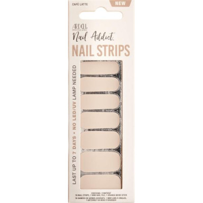 ARDELL Nail Addict Strips Café Latte 16 pcs