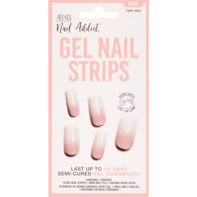 Ardell Nail Addict Gel Strips First Kiss 16 PC