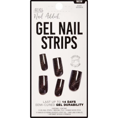 מכור ציפורניים של ארדל רצועות ג'ל מפסק לב 16 יח '