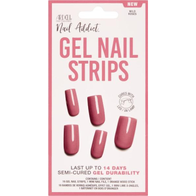 Ardell körömfüggő gélcsíkok vad rózsa 16 db Ardell körömfüggő gélcsíkok vad rózsa 16 db
