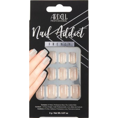 מכור ציפורניים של ארדל נצנצים צרפתים 24 יח '
