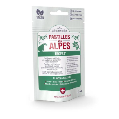 PHARMALP Alpine Pastilles Digest Bottle 40 Pieces PHARMALP Alpine Pastilles Digest Bottle 40 Pieces