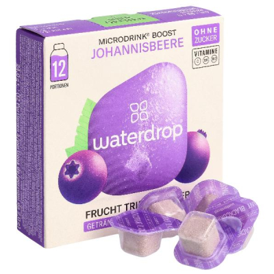 Waterdrop Blackcurrant Oz Box 24 g Waterdrop Blackcurrant Oz Box 24 g