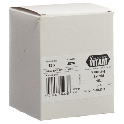 VITAM Sourdough Extract Organic 12 x 15 g