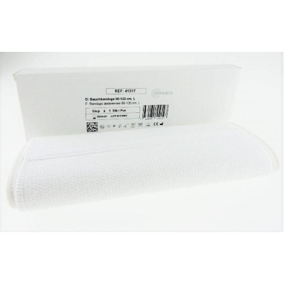 PROMEDICAL Abdominal Bandage L 90-135cm white 25cm PROMEDICAL Abdominal Bandage L 90-135cm white 25cm