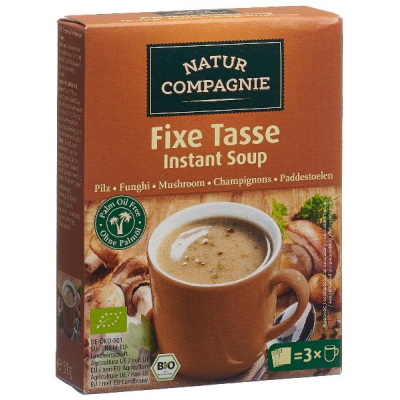 Natur Compagnie Sopa de hongos instantáneos orgánicos 60 g