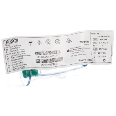 RUSCH Oropharyngeal Tube Güdel Size 3 PVC
