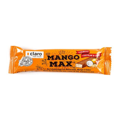 CLARO Mango Max Mango-Coconut Bar Organic 33 g