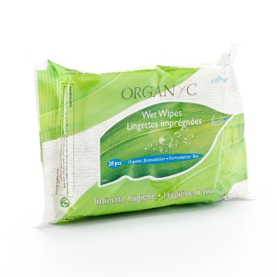 ORGANYC Moisture Wipes 20 pcs