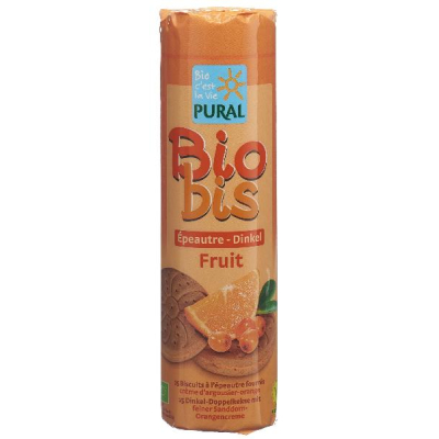 PURAL Organic Spelt Sea Buckthorn Orange 300 g
