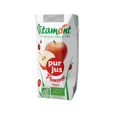VITAMONT Apple Juice Pure Fruit Juice 200 ml