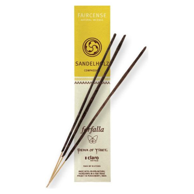 FAIRCENSE Incense Sticks Sandalwood/Compas 10 Pcs