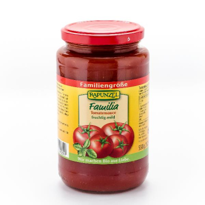 Rapunzel Familia Sasa de tomate Vaso 550 g
