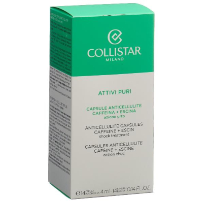 Collist Pure Actives Cápsulas anticelulíticas 14 PCS