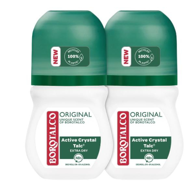 BOROTALCO Original Deodorant Roll on 2 x 50 ml