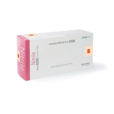 Cosaline Uhs S Nitrile Eco White Free 200 PCS