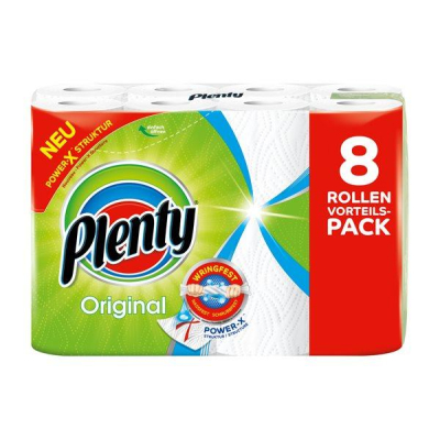 PLENTY Original Household Towels 45 Sheets 8 Pcs