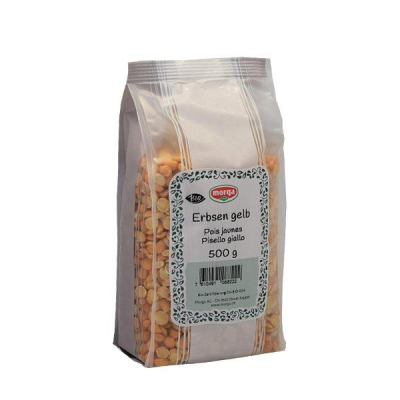 Morga Yellow Peas Organic Bag 500 g
