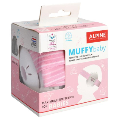 Alpine Muffy Baby Capsels kuulmiskaitse roosa