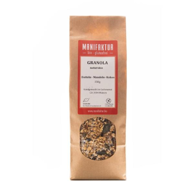 MANIFAKTUR Granola Dates Almonds & Coconut Organic 350 g