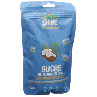 SHINE Organic Coconut Blossom Sugar Bag 200 g