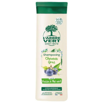 L'Arbre Vert Eco szampon do tłustej włosów 250 ml kolby