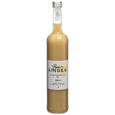 BEN'S GINGER Organic Ginger Concentrate 500 ml