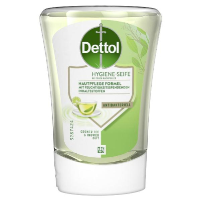 Dettol no touch jabón de mano después del té verde 250 ml