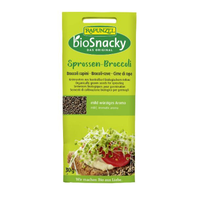 BIOSNACKY Sprouted Broccoli Bag 30 g