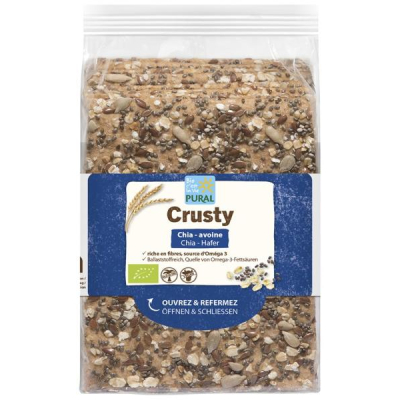 PURAL Crusty Wheat Chia 200 g