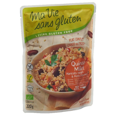 MA VIE S GLUT Ready Meal Quinoa Millet 220 g