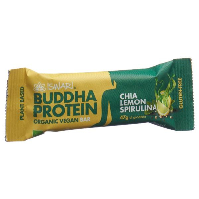ISWARI Protein Bar Spirulina&Lemon BIO 47 g