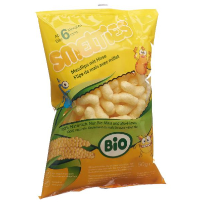 SMELTIES Organic Cornflips with Millet Bag 50 g