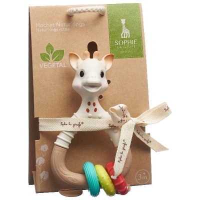 SOPHIE LA GIRAFE Rattle Natur'rings