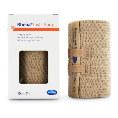 RHENA Lastic Forte 10cmx7m skin-colored 10 pcs